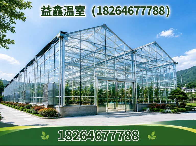 高密市无土栽培大棚展示图
