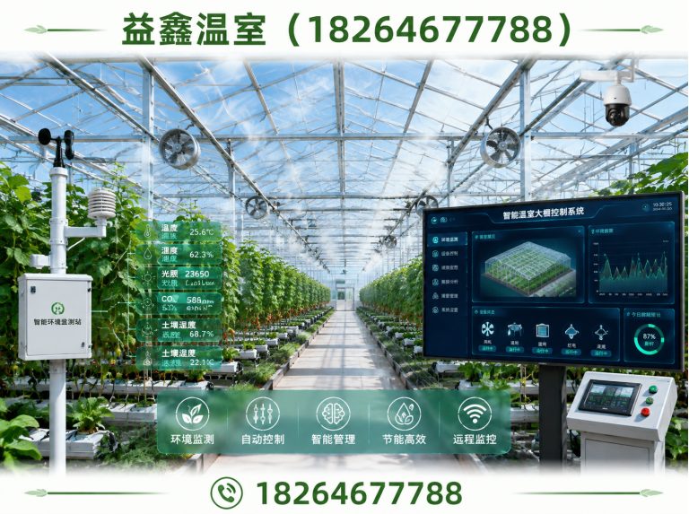 高密市玻璃温室展示图